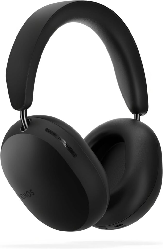Sonos Ace Wireless Noise Cancelling Bluetooth Over-Ear Headphones with Spatial Audio – Black